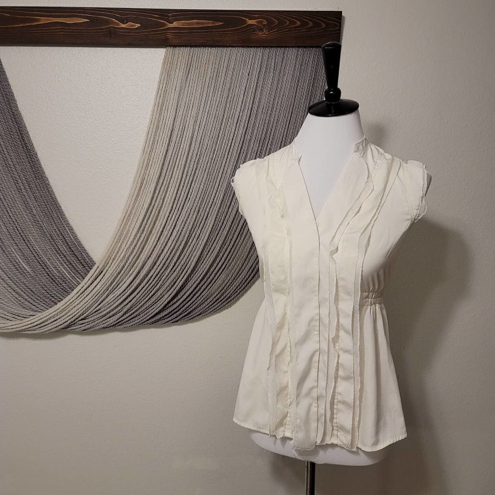 Converse One Star Pleated Tank Top Sz XS